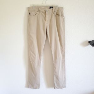 AG Everette slum fit kahis casual pants 33X32